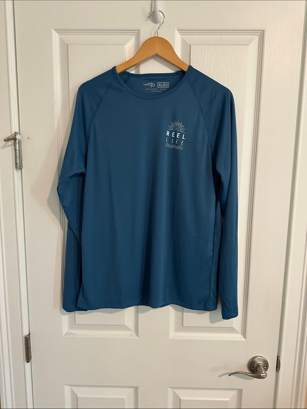 Reel Life Long-Sleeve Performance Rash Guard Shirt